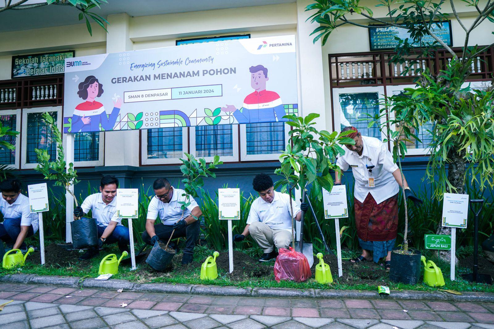 Pertamina Gelar Program Sekolah Energi Berdikari di SMA Negeri 8 Denpasar