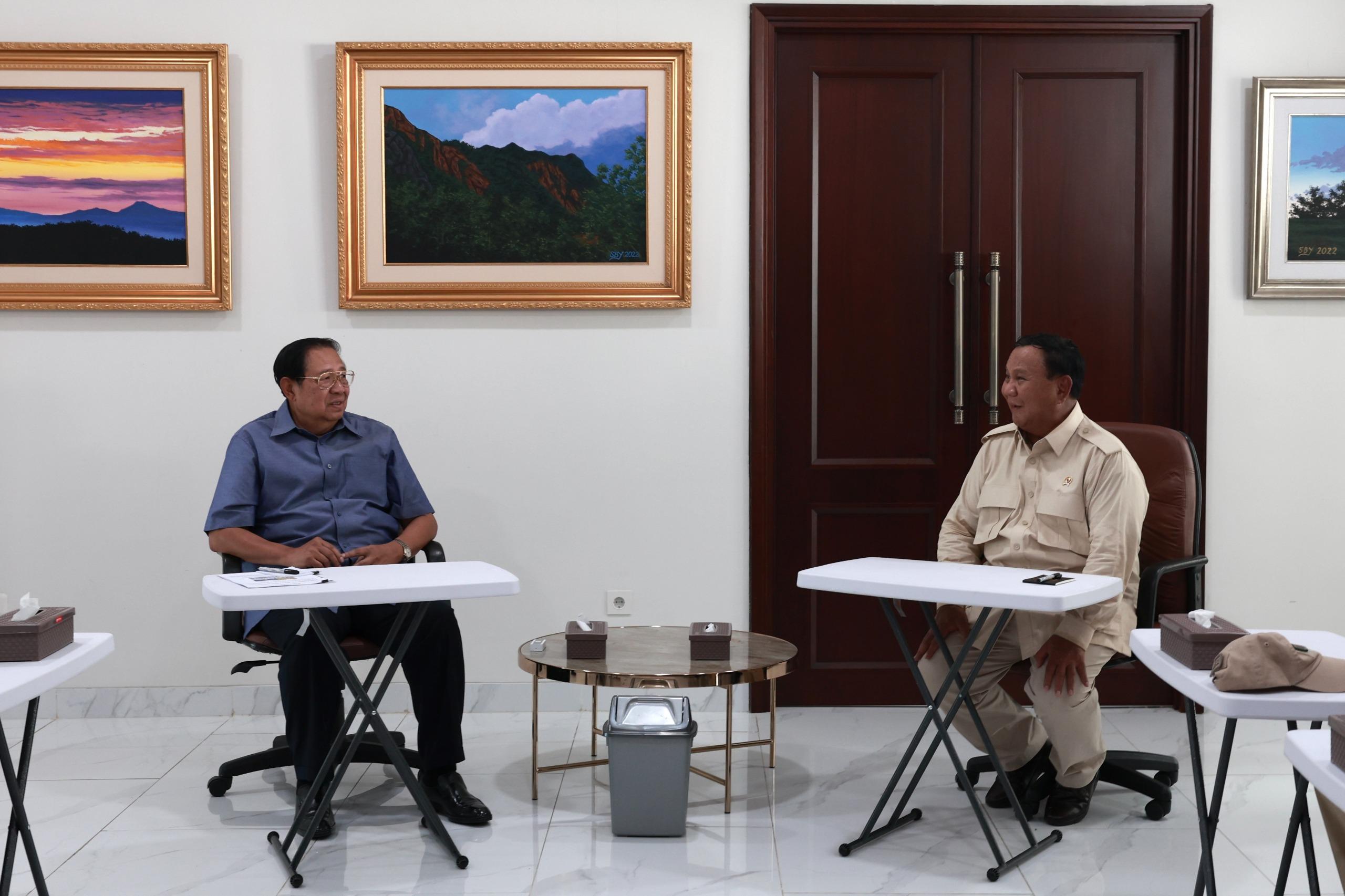Sowan ke SBY di Pacitan, Prabowo: Sekali Senior Tetap Senior
