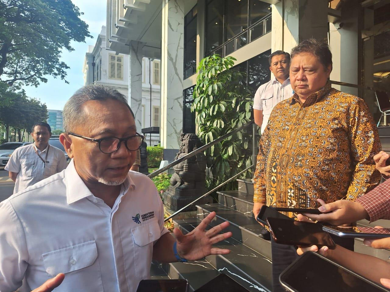 Zulhas dan Airlangga Hartarto Kompak Bantah Ada Reshuffle Kabinet
